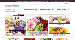 Desktop Screenshot of chappellsflorist.com